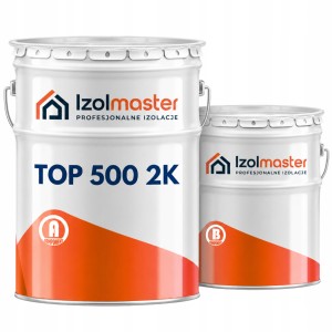 Izolmaster TOP 500 2K - Alifatyczna farba nawierzchniowa 20kg Szara